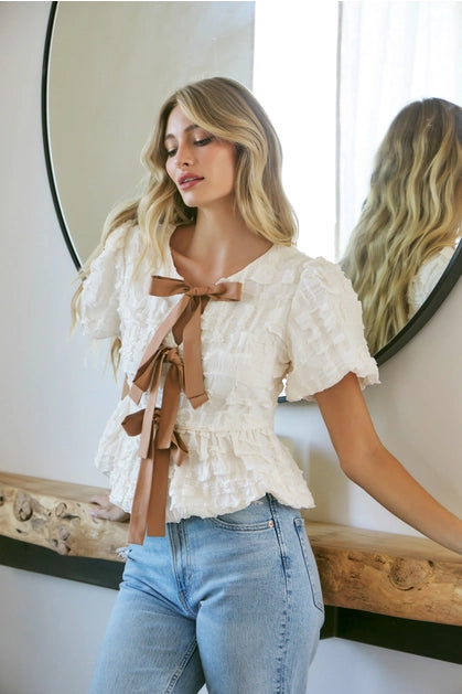 Babydoll Blouse with Bow