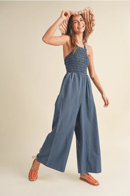Ribbed Top Romper